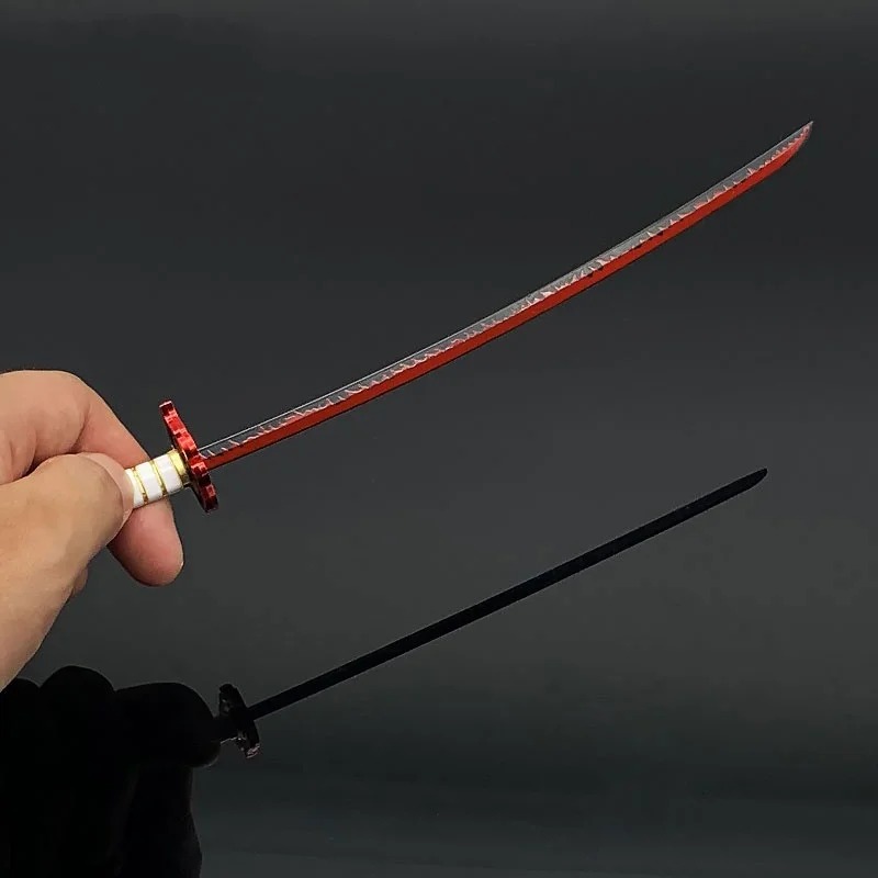 26cm Demon Slayer Katana Metal – Cosplay Prop Katana recenzja i cena