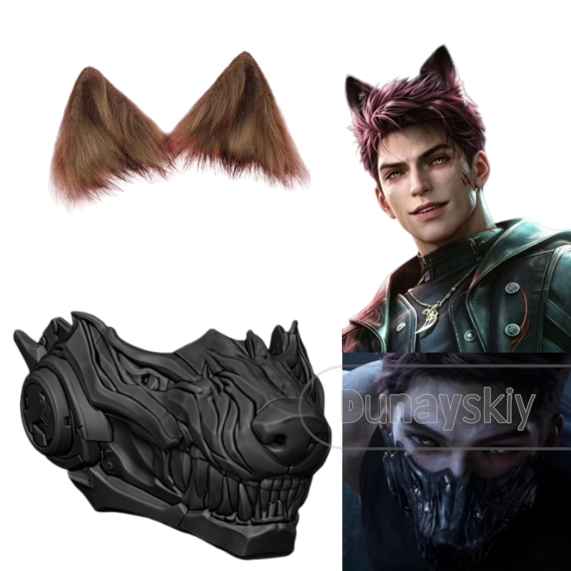 Maska Wilka Valko z Love and D – Cosplay Prop 3D Print recenzja i cena