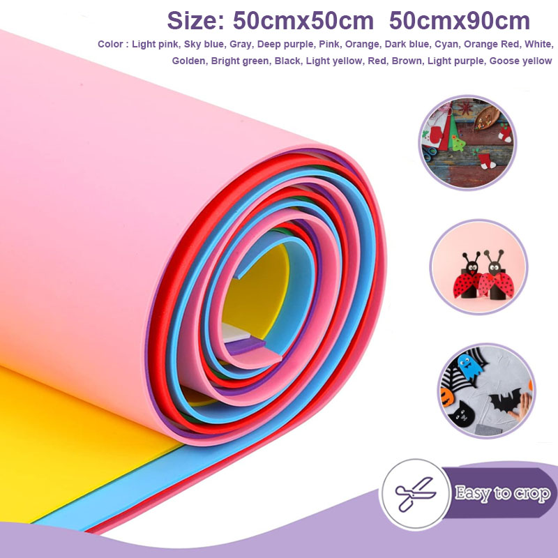 1szt Kolorowe arkusze pianki E – Craft Foam Roll recenzja i cena