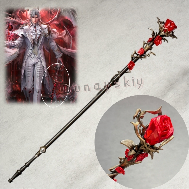 Sylus Staff Silver Wing Demon  – Cosplay Prop 3D Print recenzja i cena