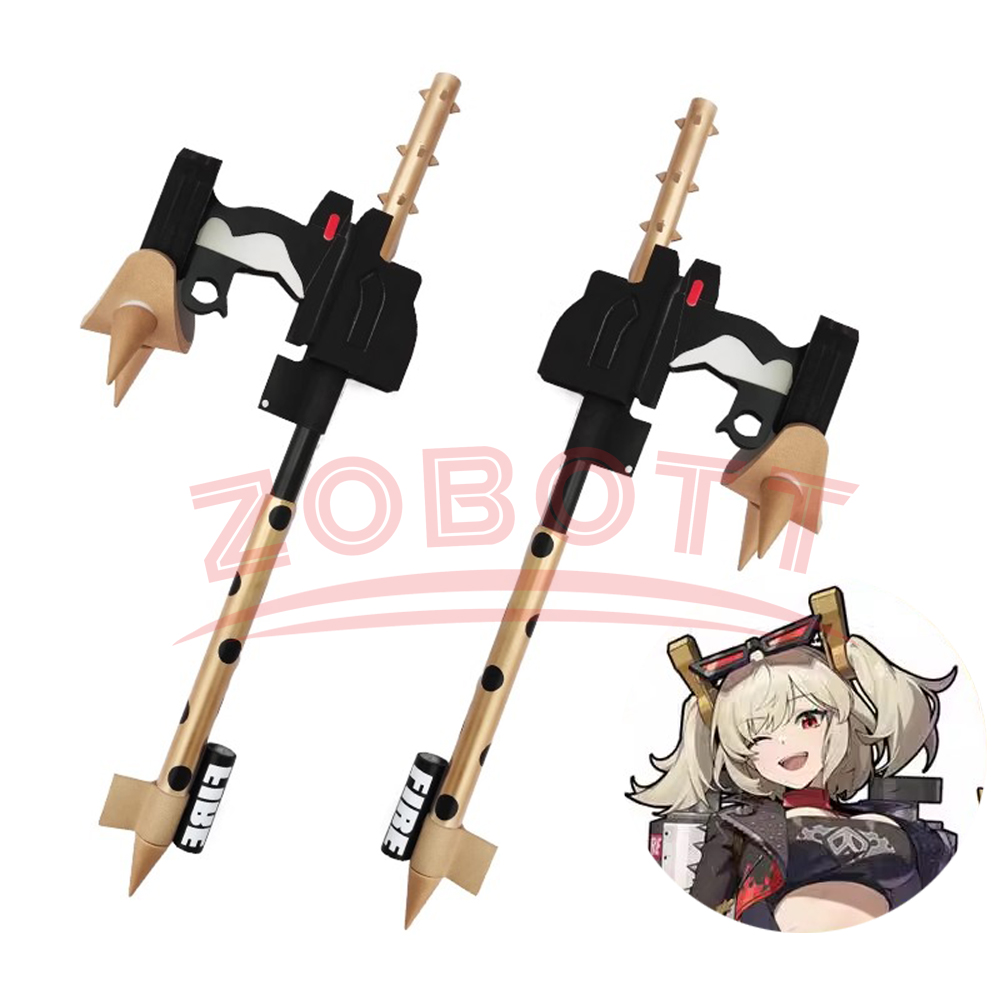 65CM 2 sztuk Burnice Whita Zen – Burnice Cosplay Prop recenzja i cena